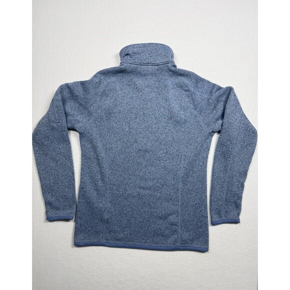 Patagonia Better Sweater Pullover 1/4 Zip Fleece Jacket Blue Women's Size S - Picture 8 of 8